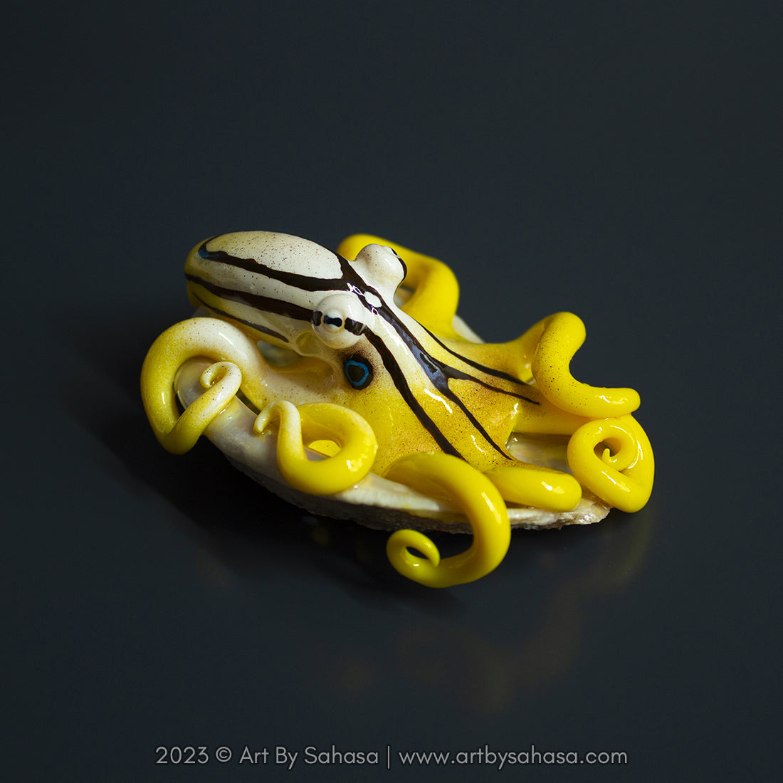 ELODIE - Shelltopus - OOAK Mototi Octopus Sculpture