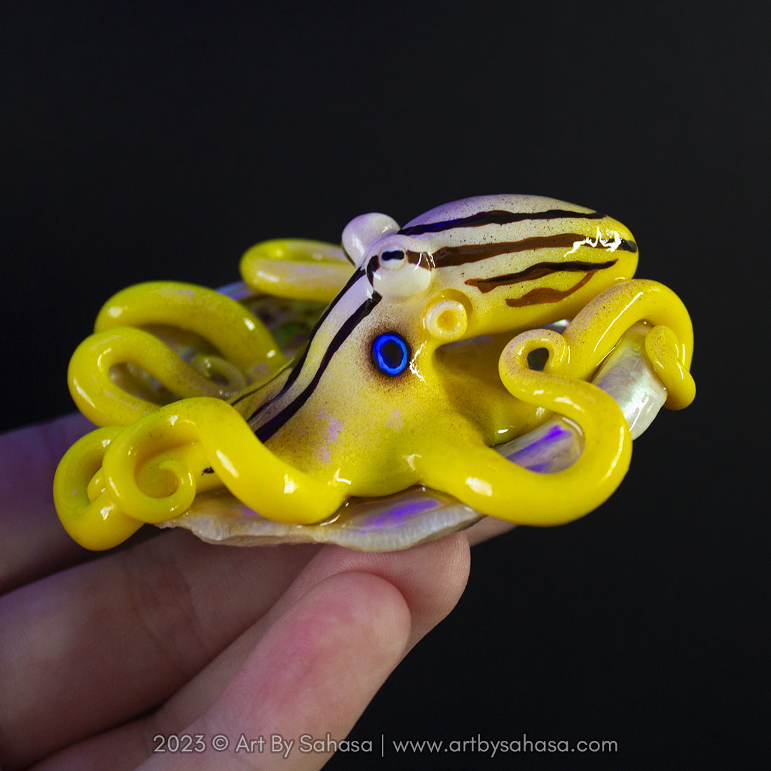 ELODIE - Shelltopus (Large) - OOAK Mototi Octopus Sculpture