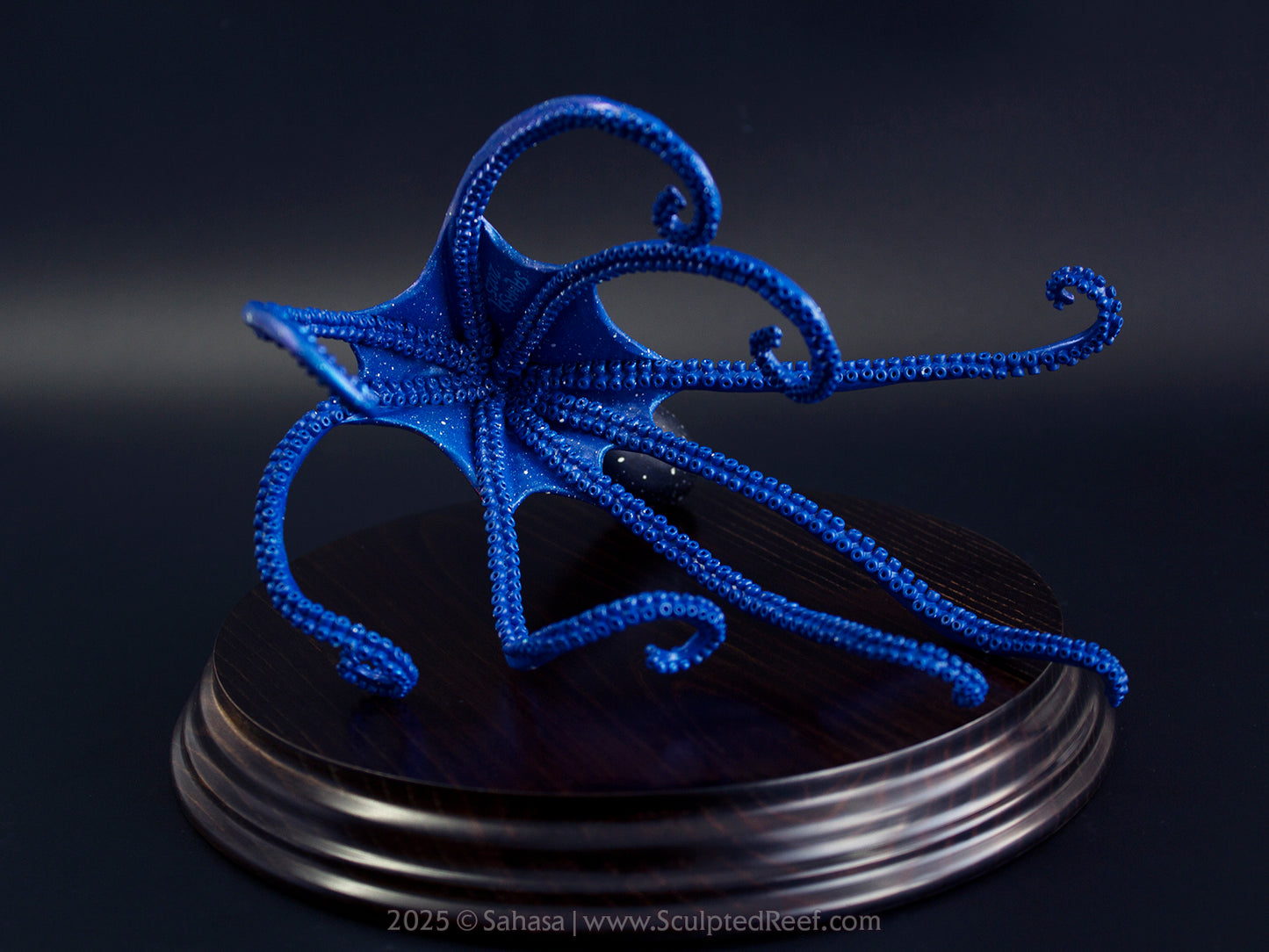 HALCYON - 145 x 185 x 145mm - OOAK Nebula Octopus Sculpture