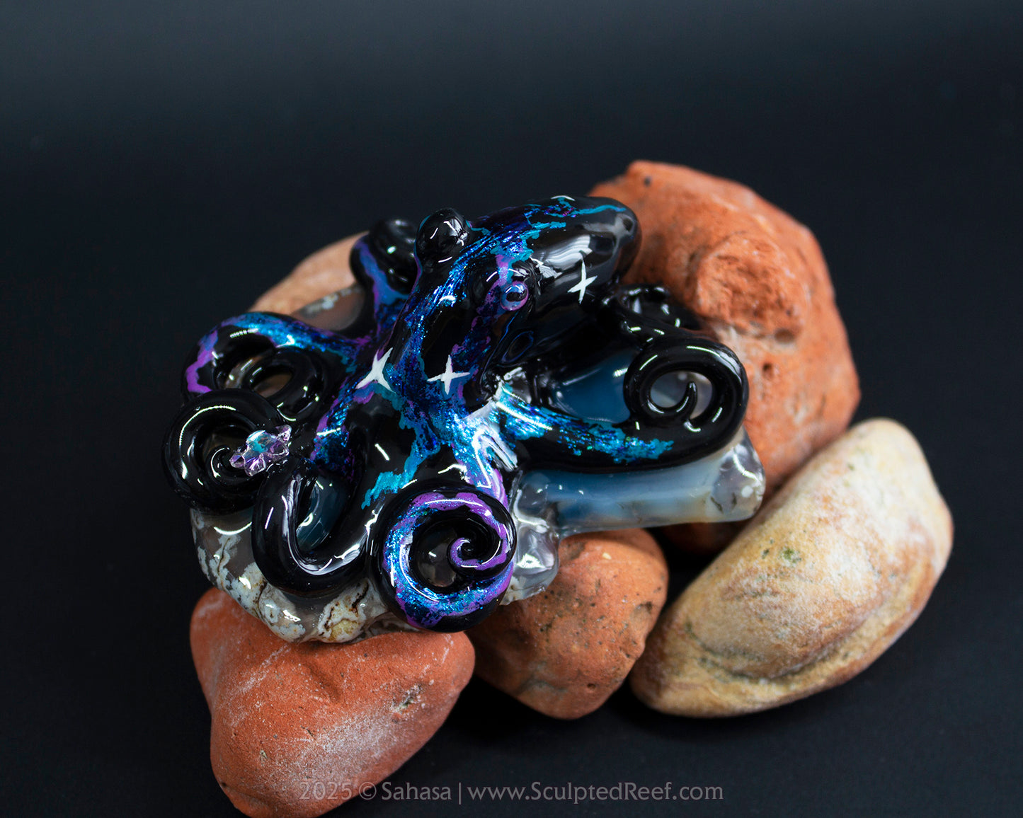 VIVIANA - OOAK Nebula Star Guardian Octopus Sculpture