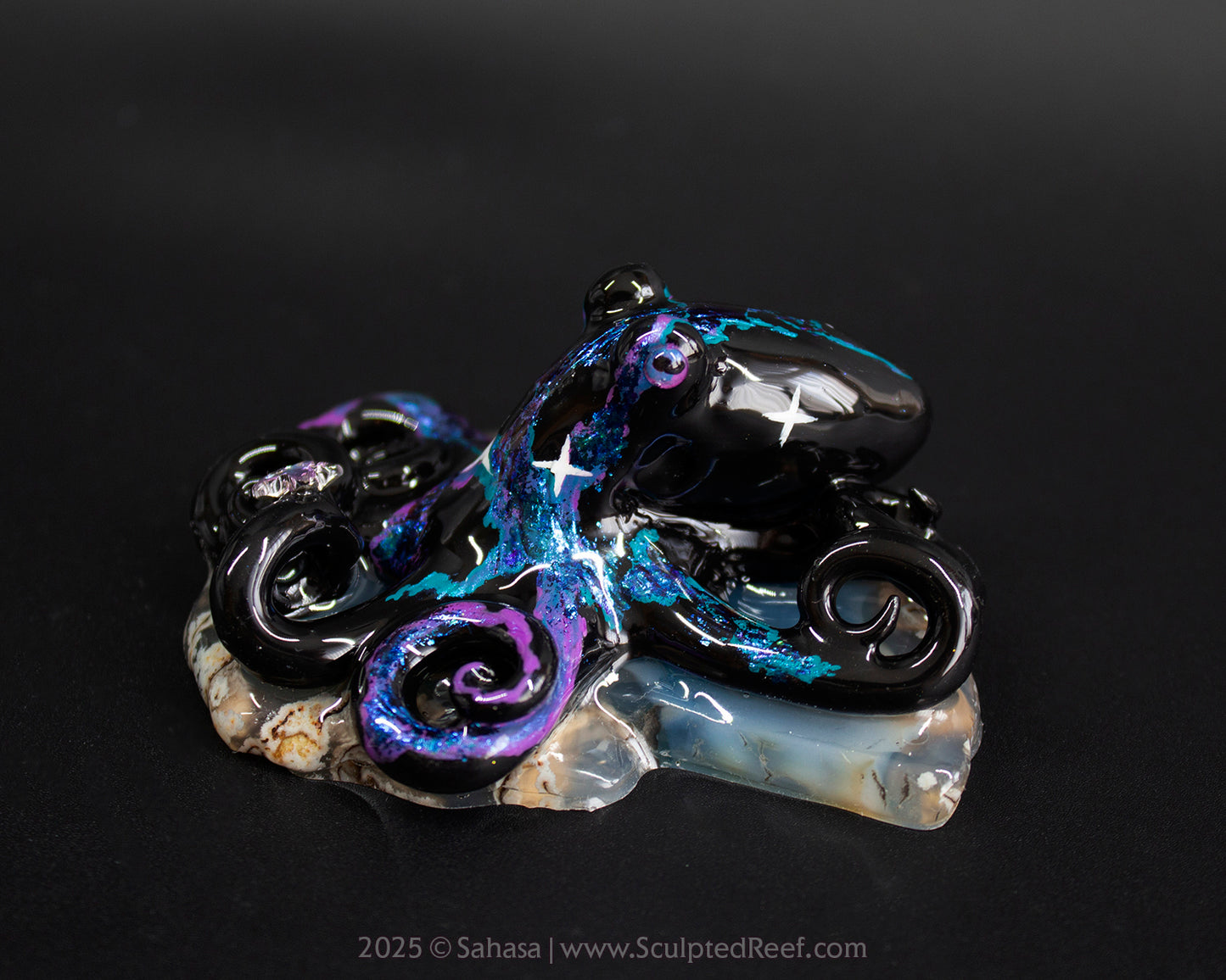 VIVIANA - OOAK Nebula Star Guardian Octopus Sculpture