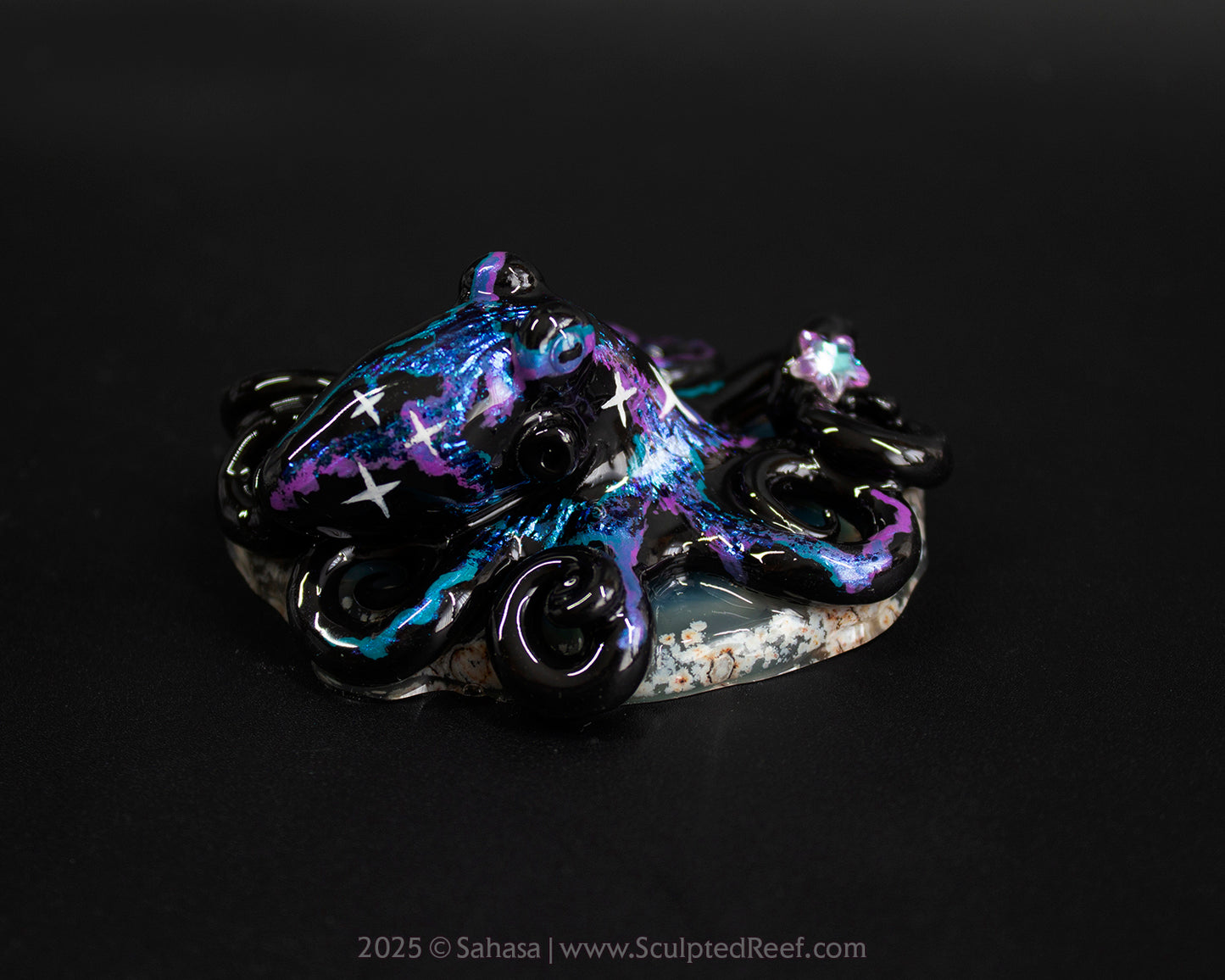 VIVIANA - OOAK Nebula Star Guardian Octopus Sculpture