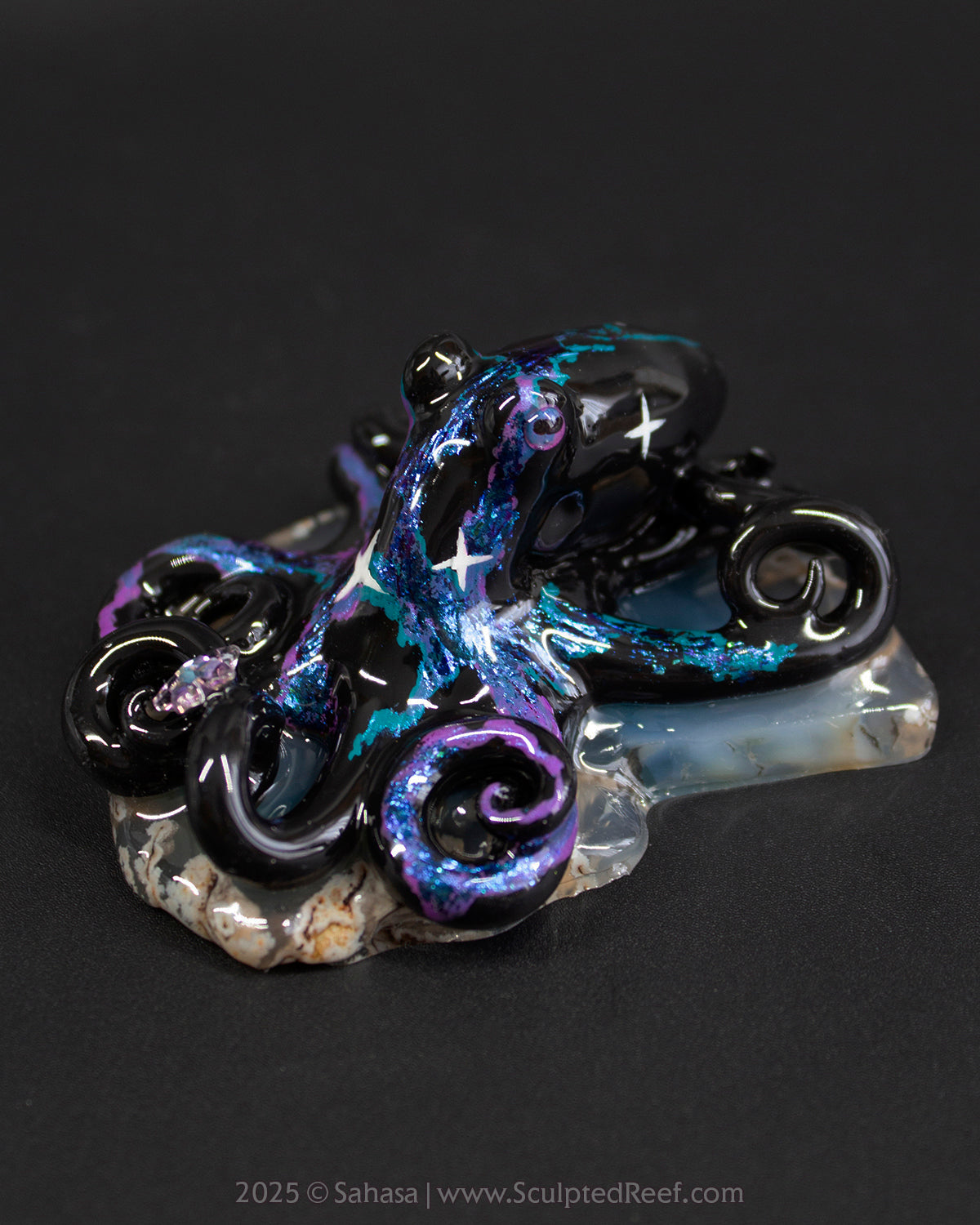 VIVIANA - OOAK Nebula Star Guardian Octopus Sculpture