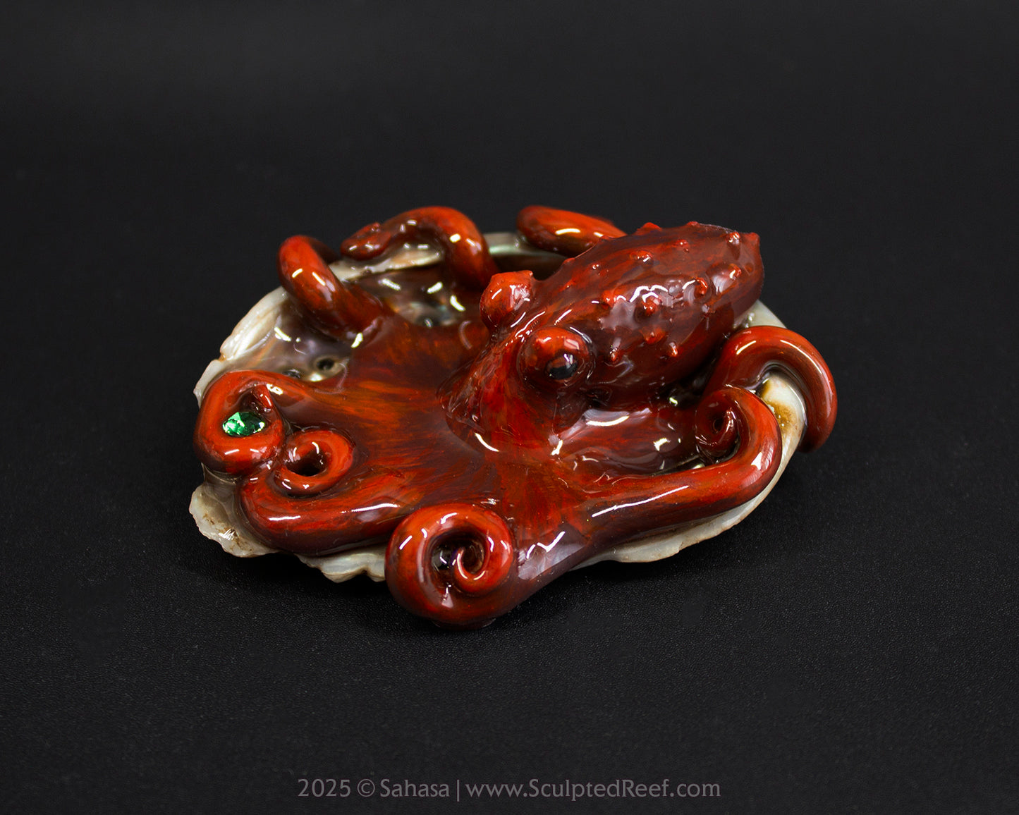 JASPER - Shelltopus (Baby) - OOAK Giant Pacific Octopus Sculpture