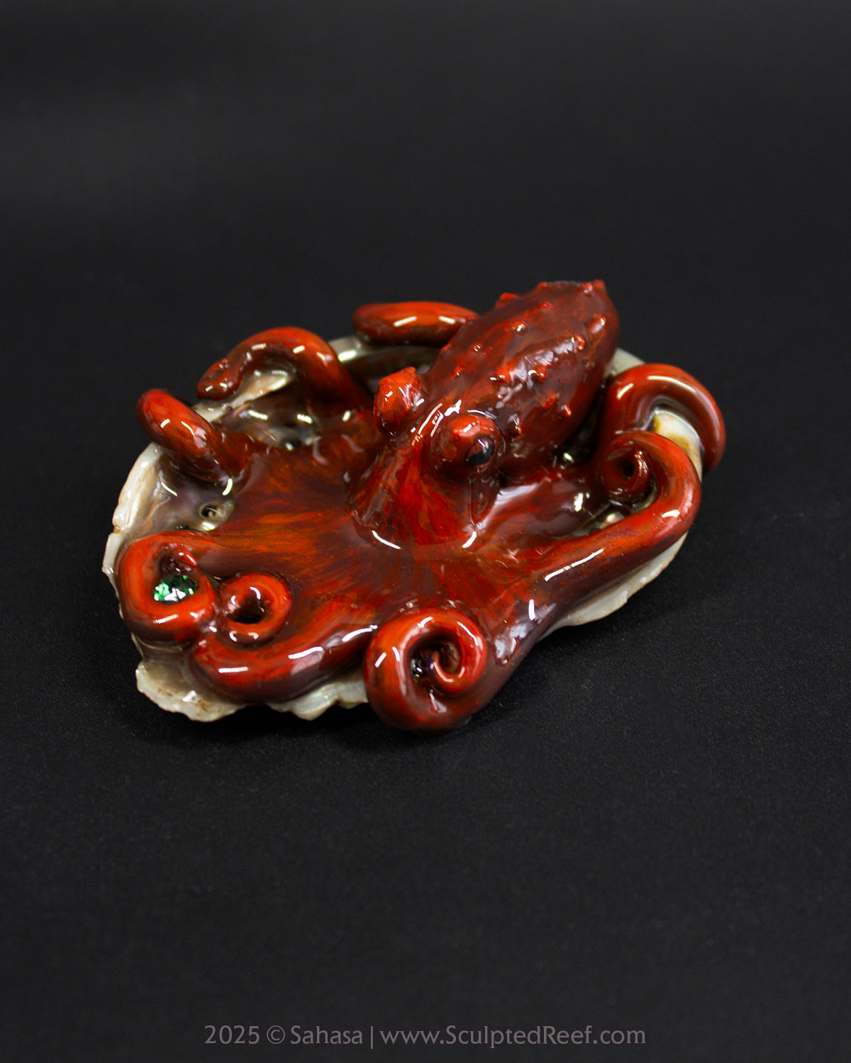 JASPER - Shelltopus (Baby) - OOAK Giant Pacific Octopus Sculpture