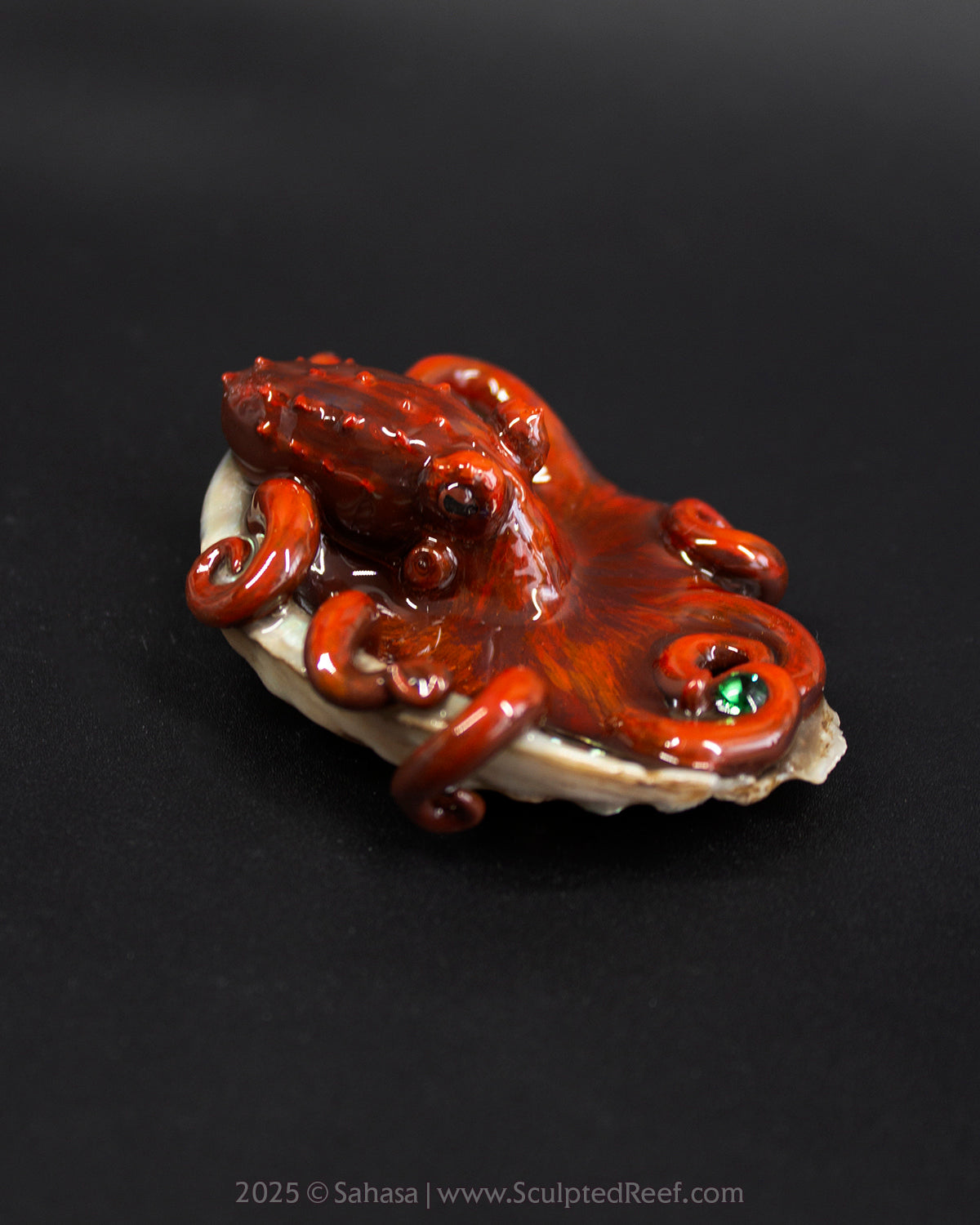 JASPER - Shelltopus (Baby) - OOAK Giant Pacific Octopus Sculpture