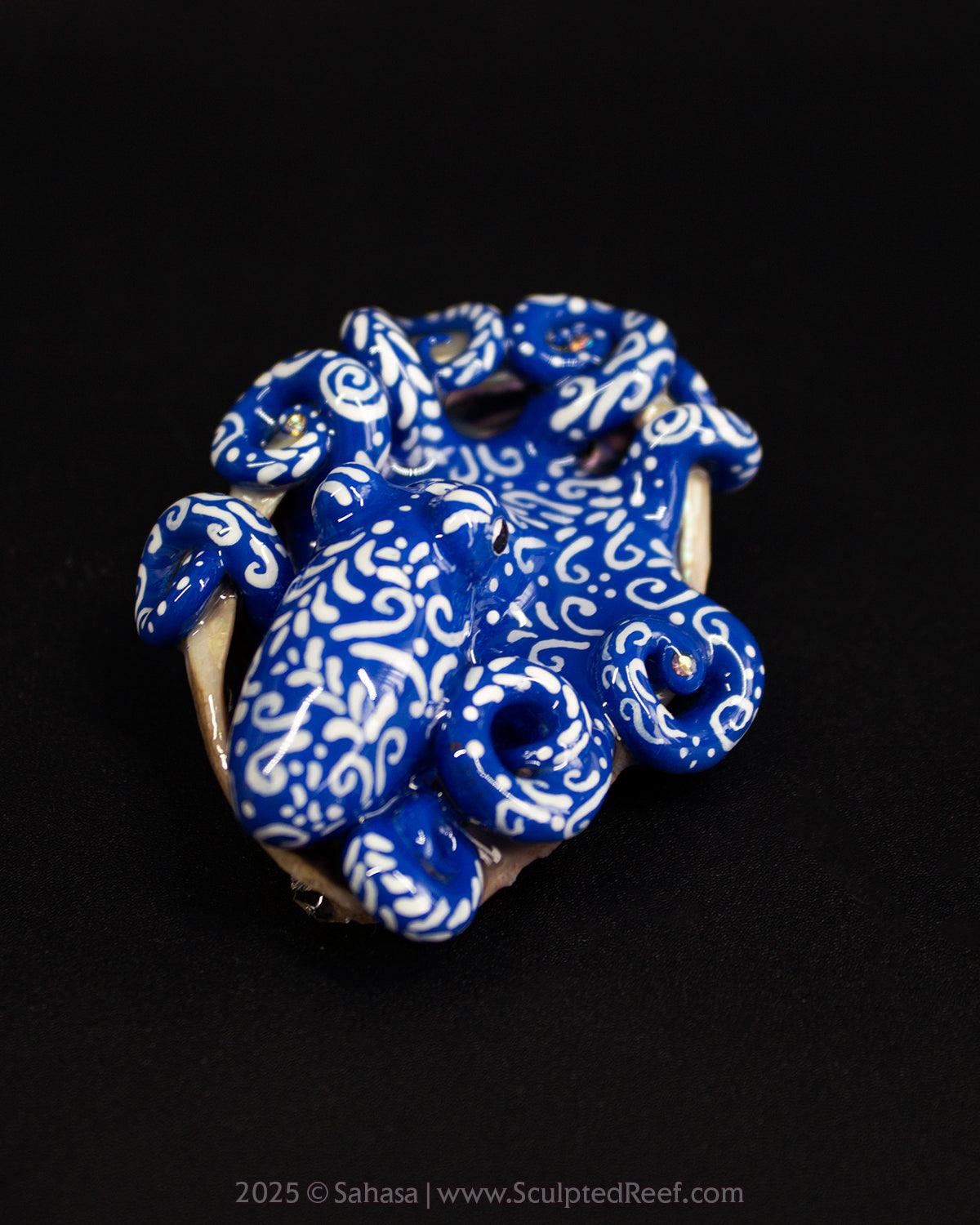 DAPHNE - Shelltopus (Baby) - OOAK Octopus Sculpture