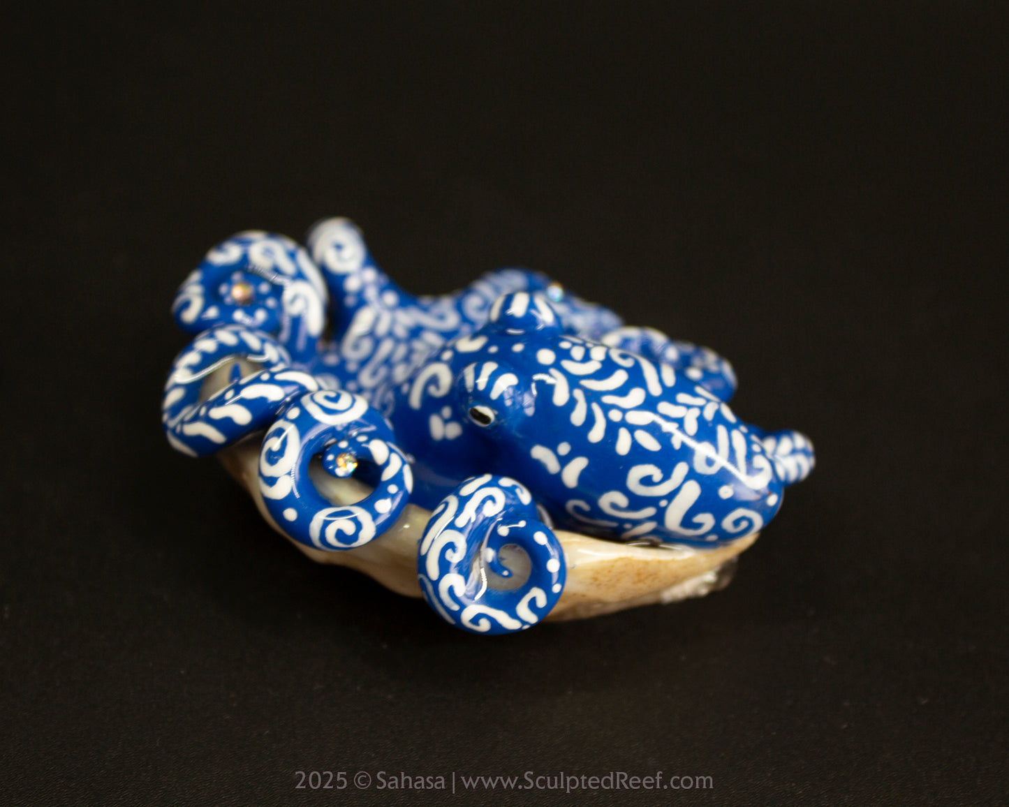 DAPHNE - Shelltopus (Baby) - OOAK Octopus Sculpture