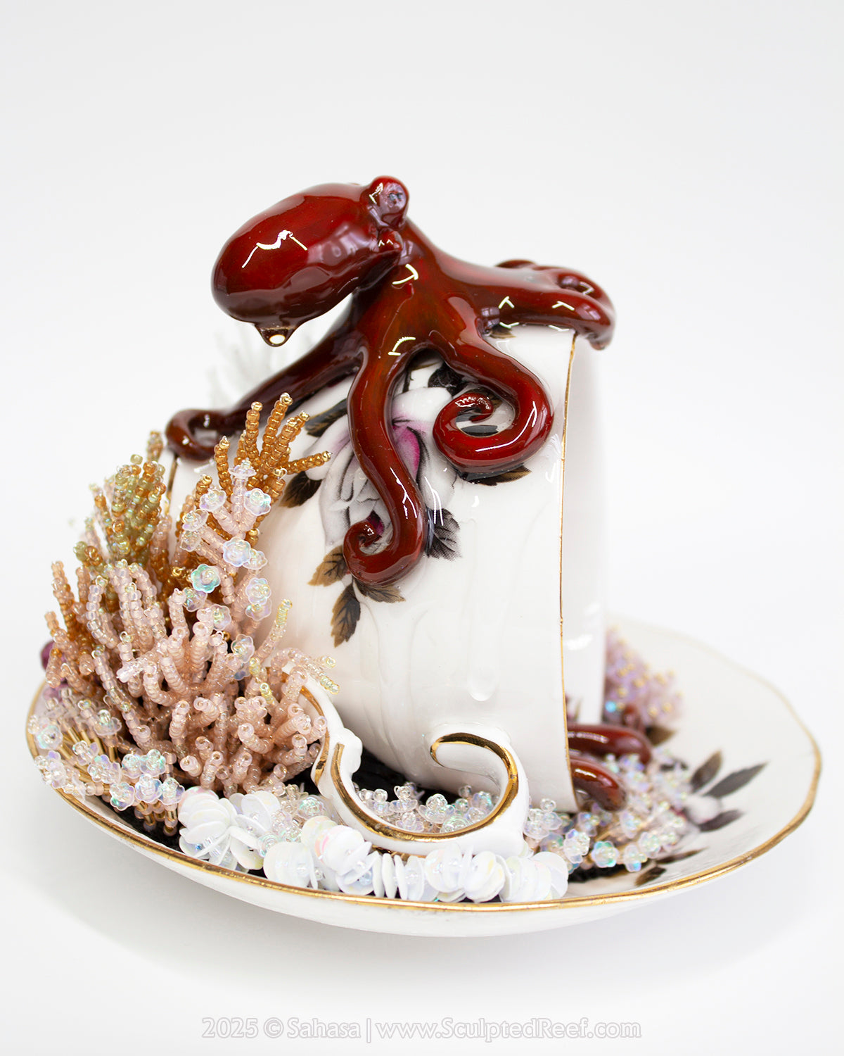 No.15 "Majestic" Sculpted Reef Series - Giant Pacific Octopus Sculpture
