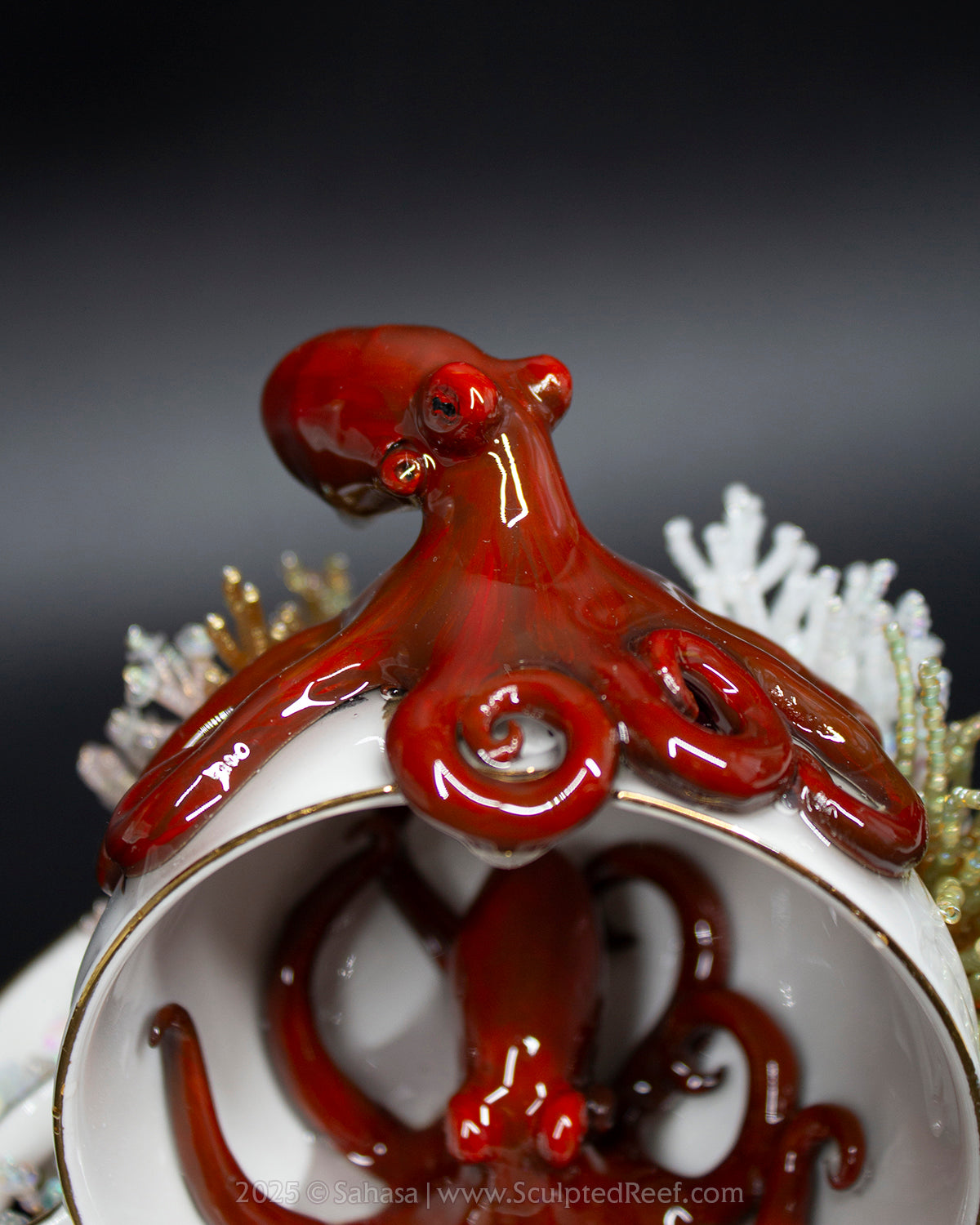 No.15 "Majestic" Sculpted Reef Series - Giant Pacific Octopus Sculpture