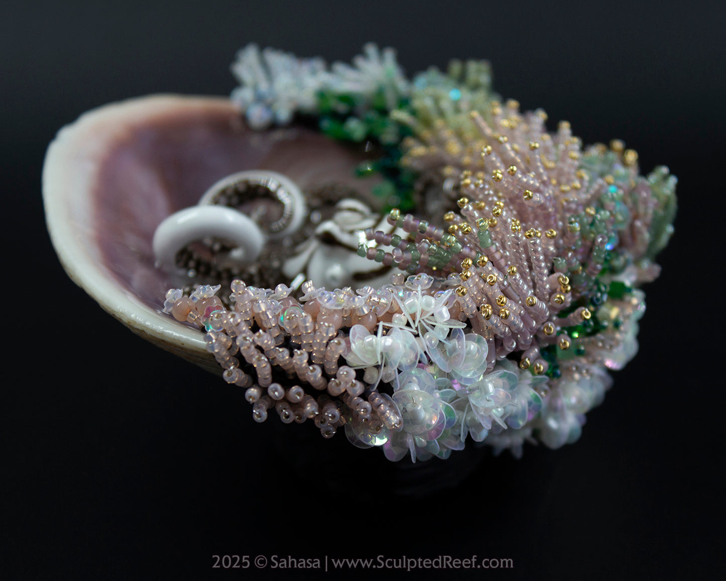 No.16 "Jewel" Sculpted Reef Series - Larger Pacific Striped Octopus Sculpture
