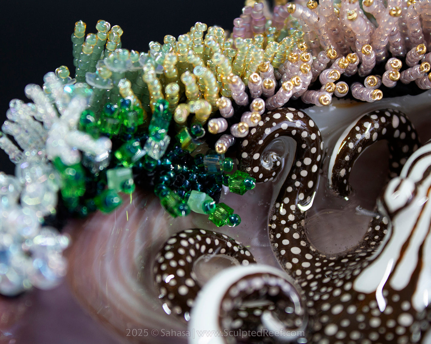 No.16 "Jewel" Sculpted Reef Series - Larger Pacific Striped Octopus Sculpture