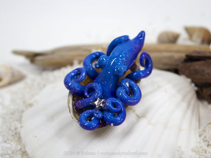 PAX - Shelltopus (Baby) - OOAK Star Guardian Octopus Sculpture