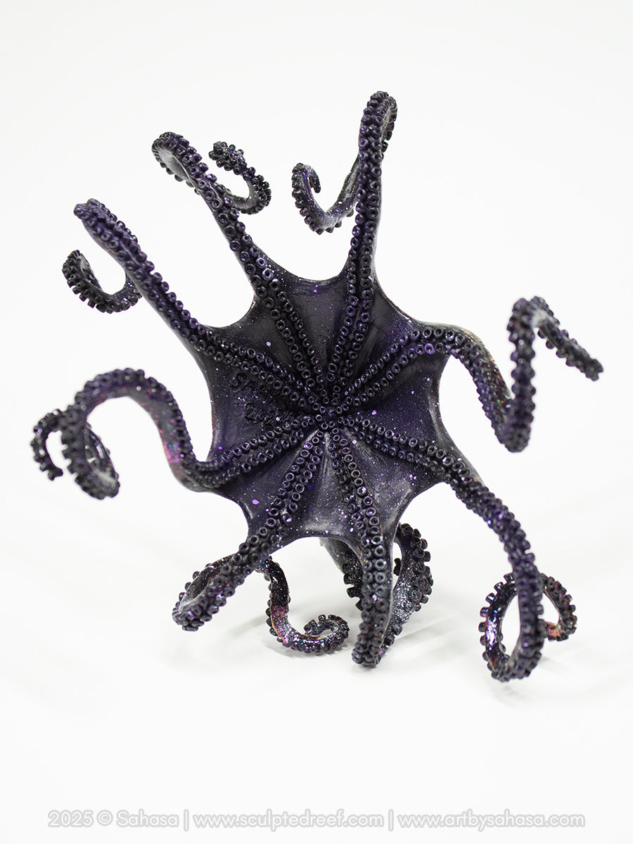 CARINA - 130 x 145 x 105mm - OOAK Nebula Octopus Sculpture