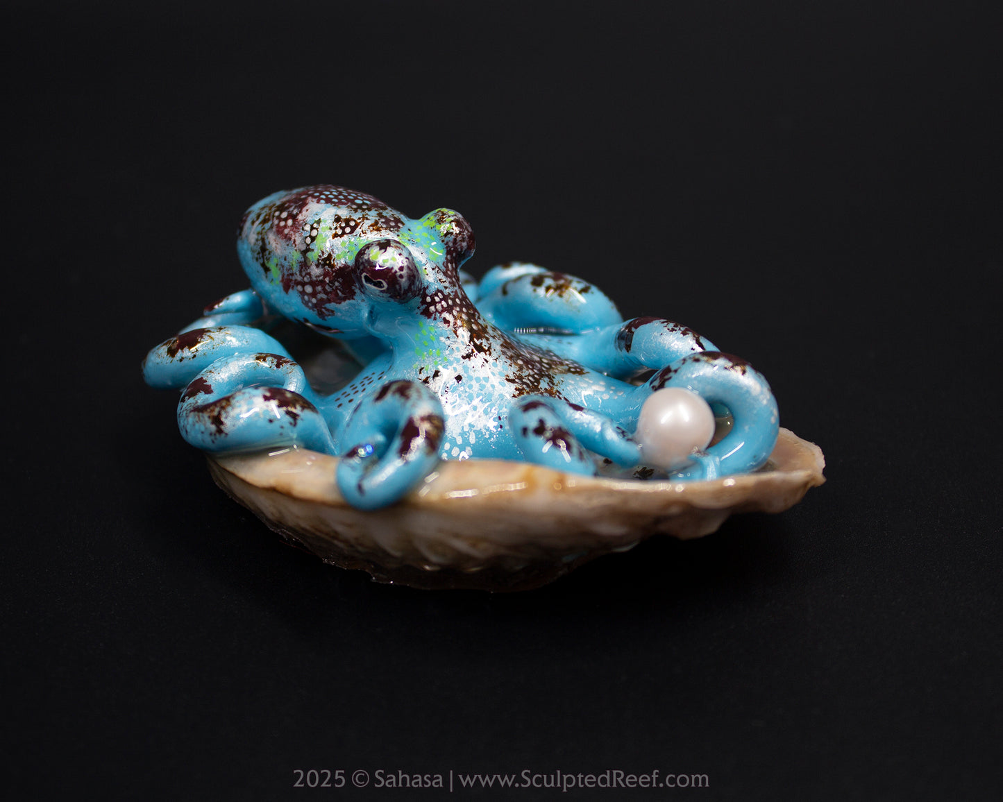 ISLA - Shelltopus (Large) - OOAK Caribbean Reef Octopus Sculpture