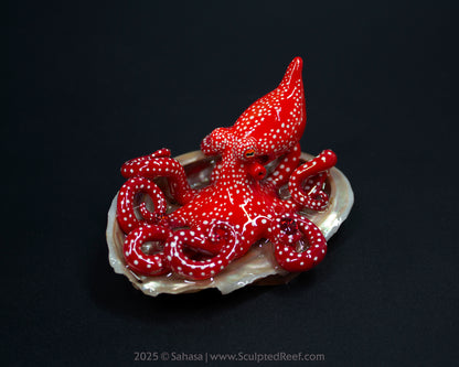 SEDNA - Shelltopus (Large) - OOAK Starry Night Octopus Sculpture