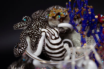 No.6 "Octopus Garden VI" - Sculpted Reef Series - Larger Pacific Striped Octopus Sculpture - Presale