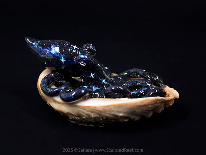 ALYA - Shelltopus (Large) - OOAK Nebula Octopus Sculpture