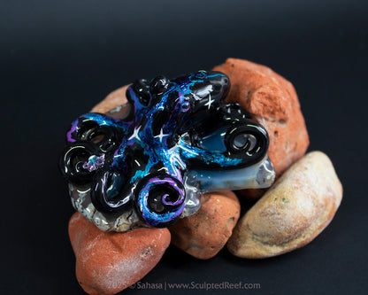 VIVIANA - OOAK Nebula Star Guardian Octopus Sculpture