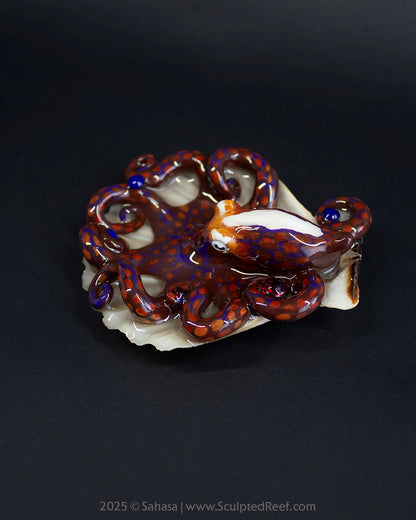 LORELEI - Shelltopus - OOAK Day Octopus Sculpture