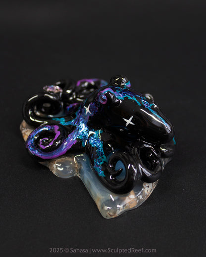 VIVIANA - OOAK Nebula Star Guardian Octopus Sculpture