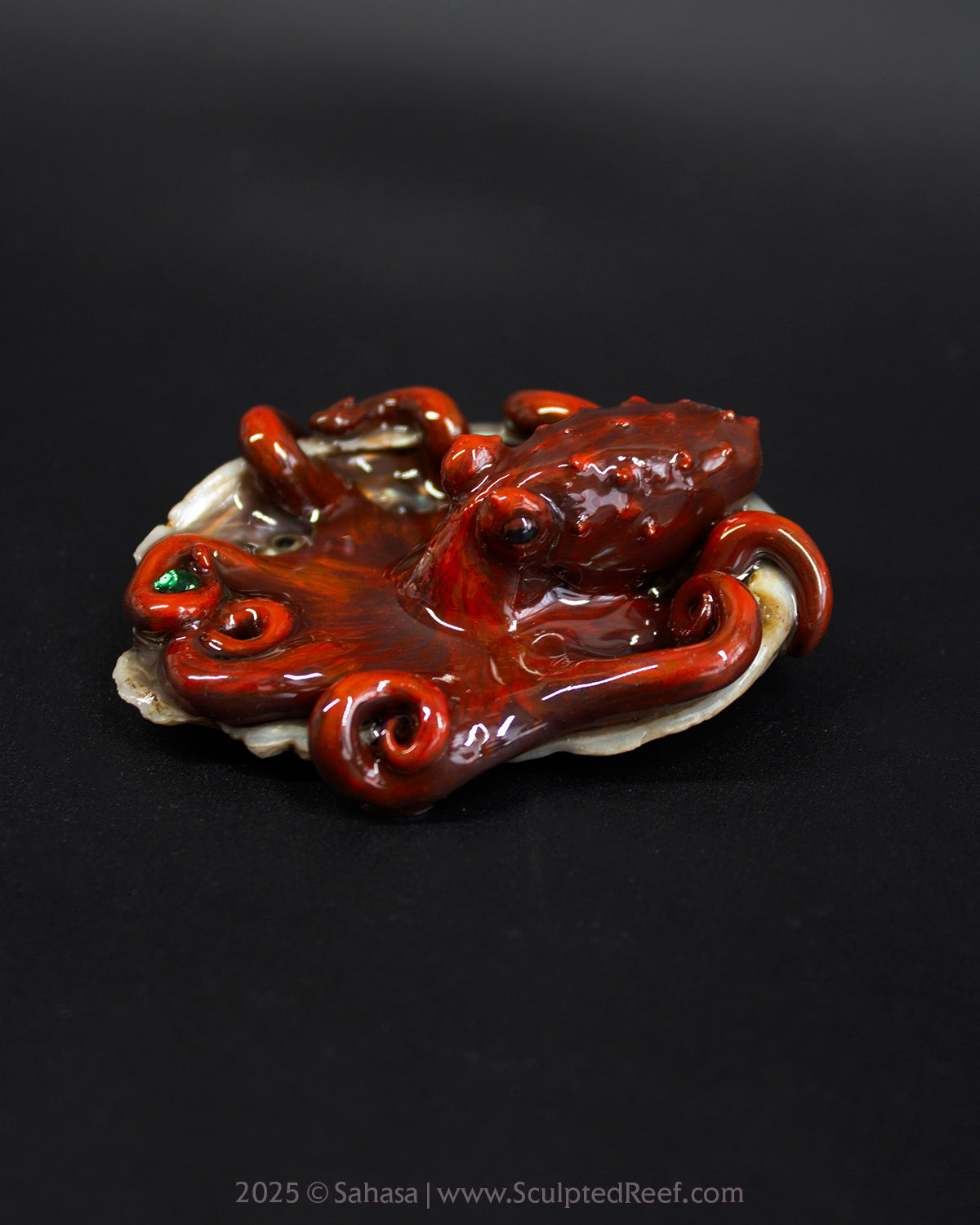 JASPER - Shelltopus (Baby) - OOAK Giant Pacific Octopus Sculpture