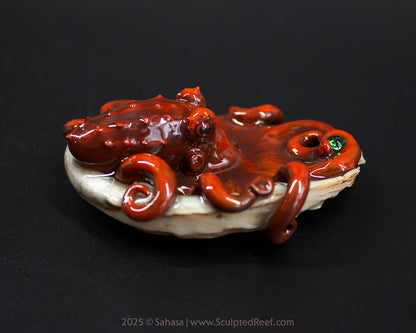 JASPER - Shelltopus (Baby) - OOAK Giant Pacific Octopus Sculpture