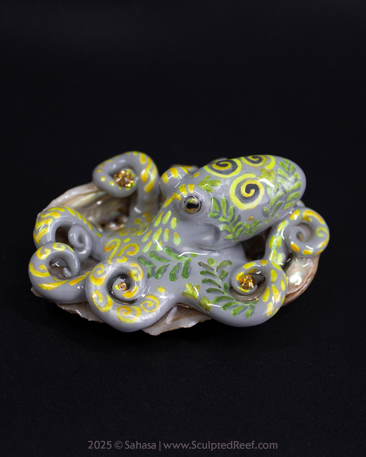 FELIX - Shelltopus (Baby) - OOAK Octopus Sculpture