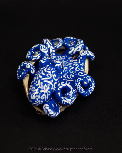 DAPHNE - Shelltopus (Baby) - OOAK Octopus Sculpture