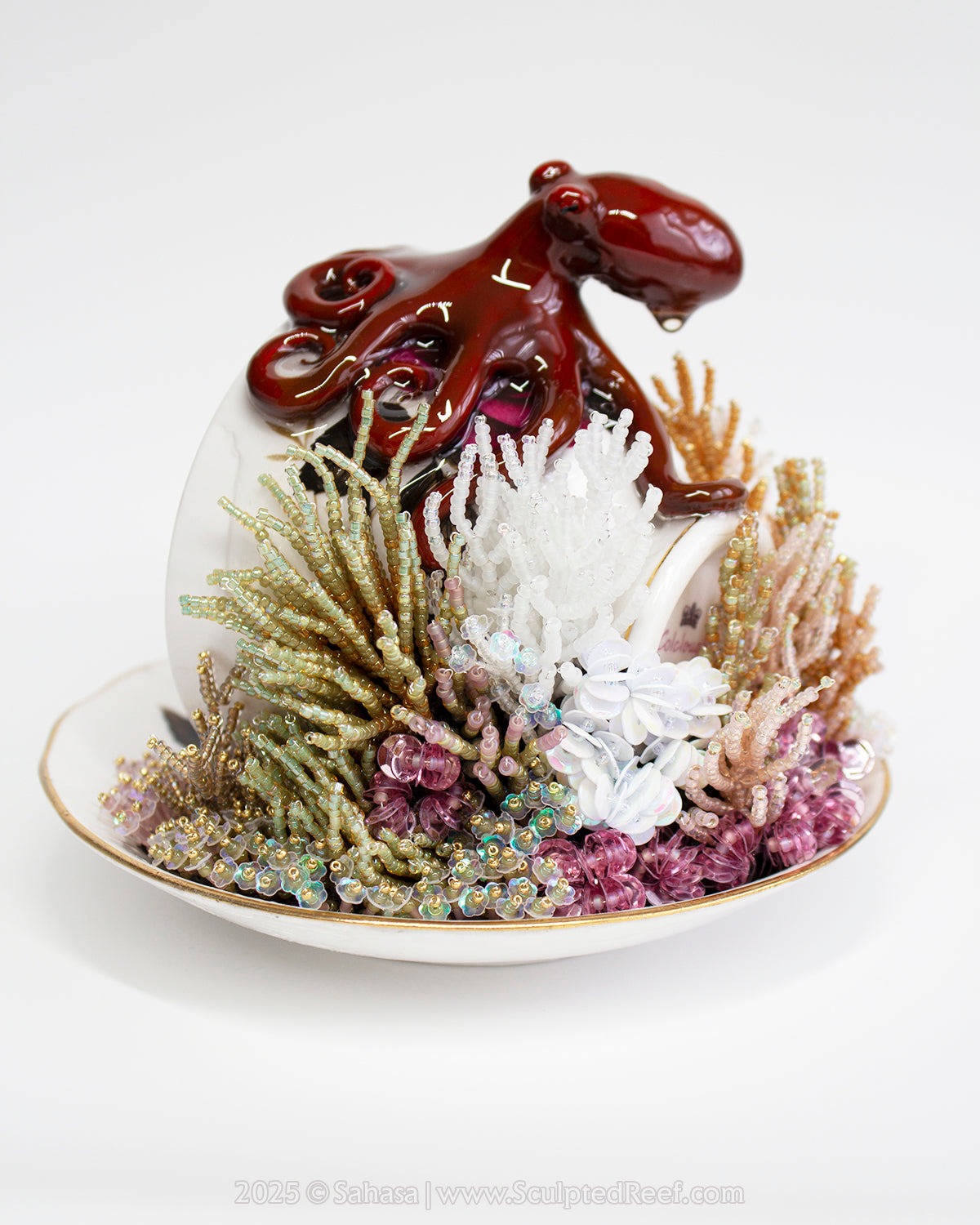 No.15 "Majestic" Sculpted Reef Series - Giant Pacific Octopus Sculpture