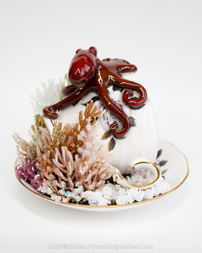 No.15 "Majestic" Sculpted Reef Series - Giant Pacific Octopus Sculpture