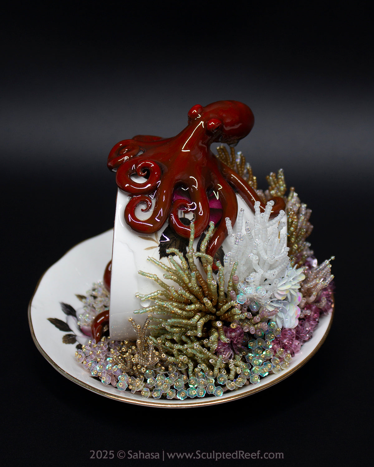 No.15 "Majestic" Sculpted Reef Series - Giant Pacific Octopus Sculpture
