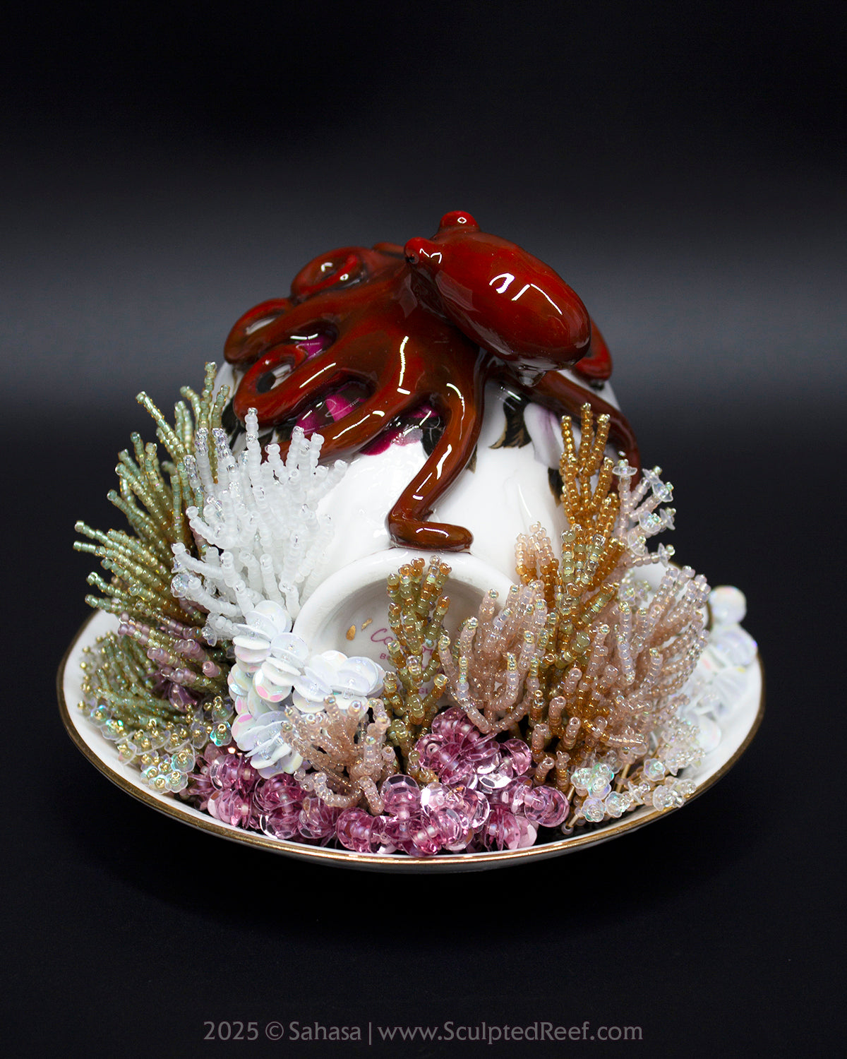 No.15 "Majestic" Sculpted Reef Series - Giant Pacific Octopus Sculpture