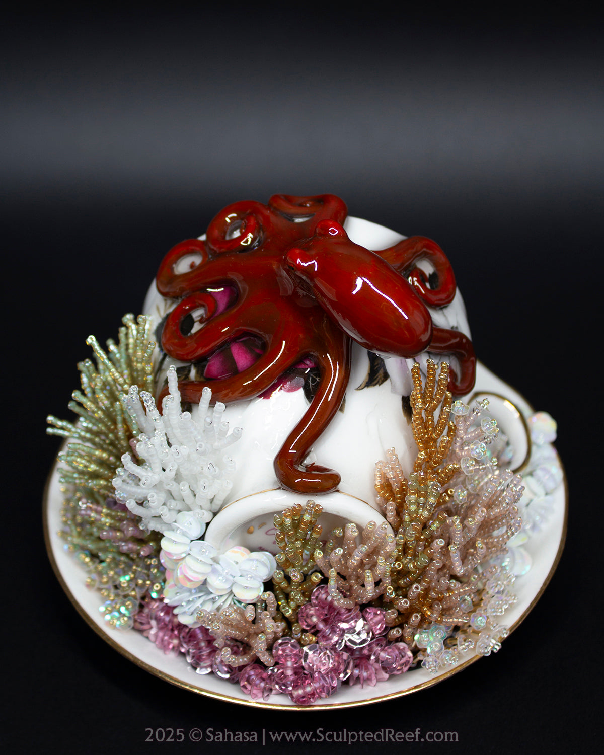 No.15 "Majestic" Sculpted Reef Series - Giant Pacific Octopus Sculpture