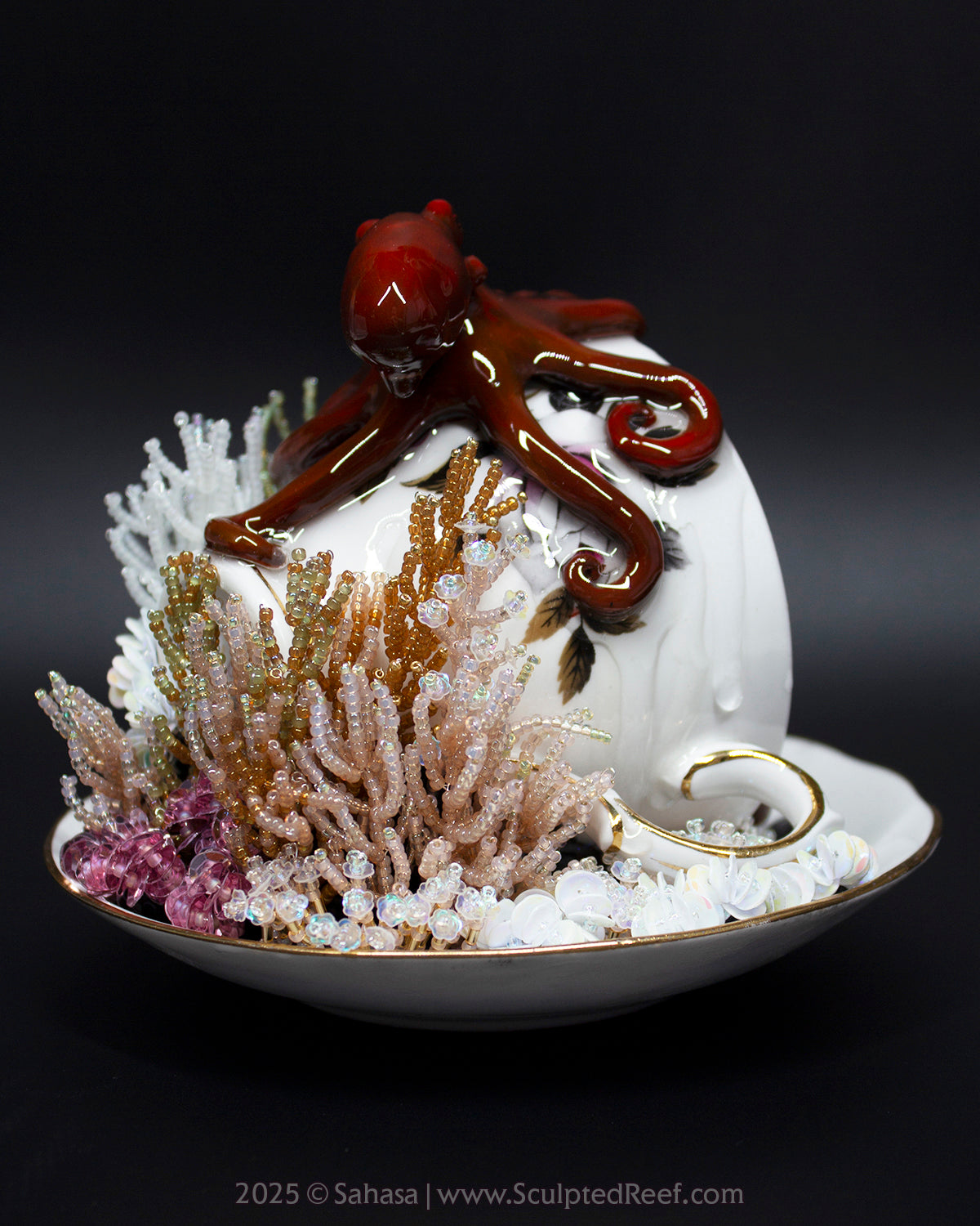 No.15 "Majestic" Sculpted Reef Series - Giant Pacific Octopus Sculpture