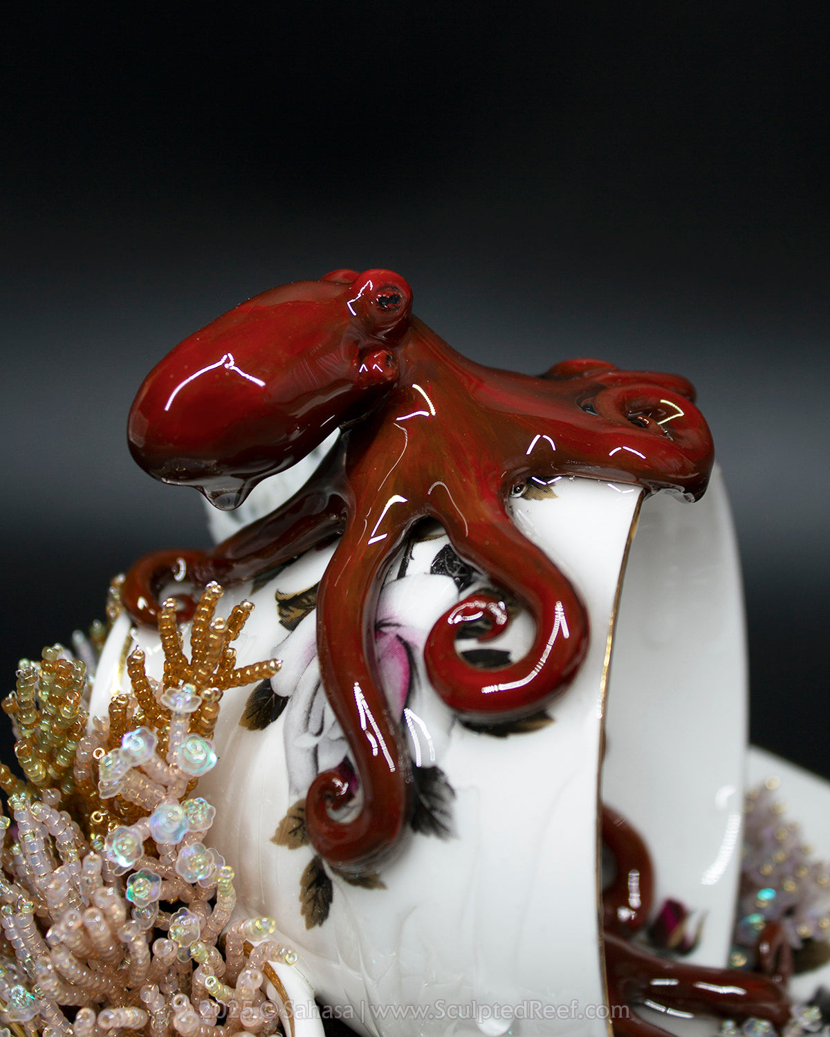 No.15 "Majestic" Sculpted Reef Series - Giant Pacific Octopus Sculpture