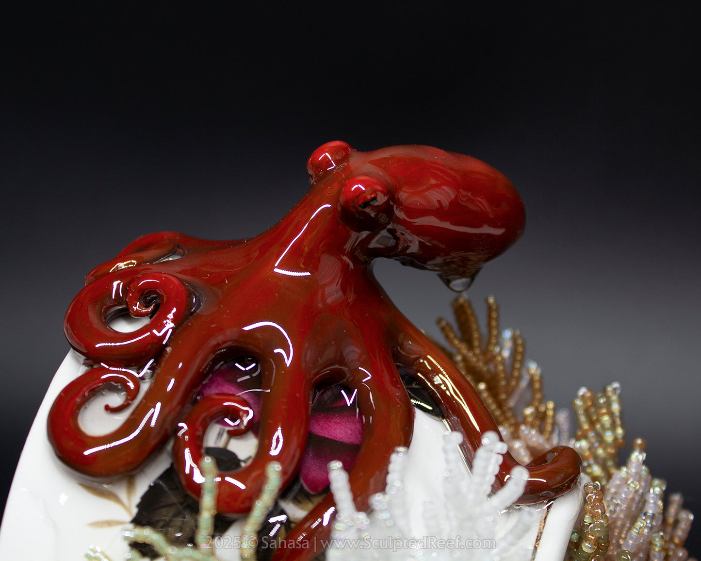 No.15 "Majestic" Sculpted Reef Series - Giant Pacific Octopus Sculpture