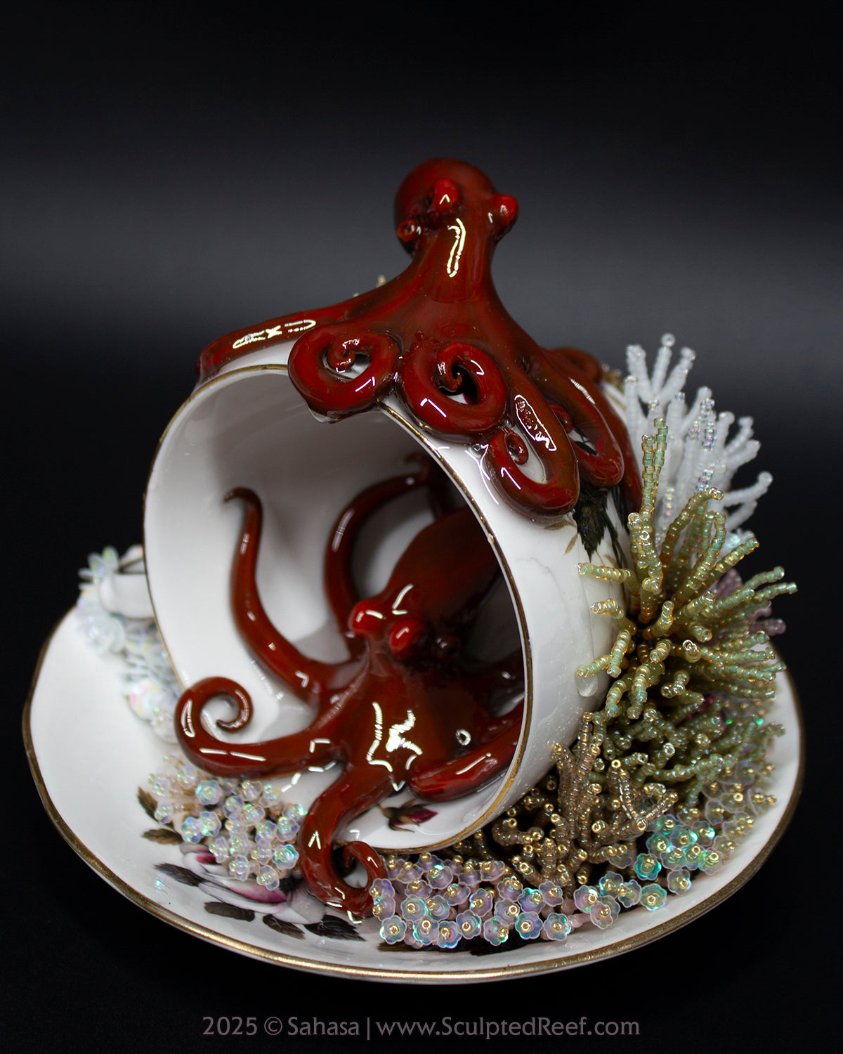 No.15 "Majestic" Sculpted Reef Series - Giant Pacific Octopus Sculpture