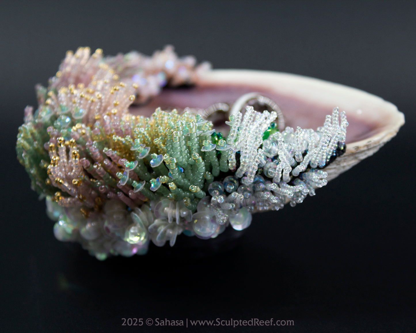 No.16 "Jewel" Sculpted Reef Series - Larger Pacific Striped Octopus Sculpture