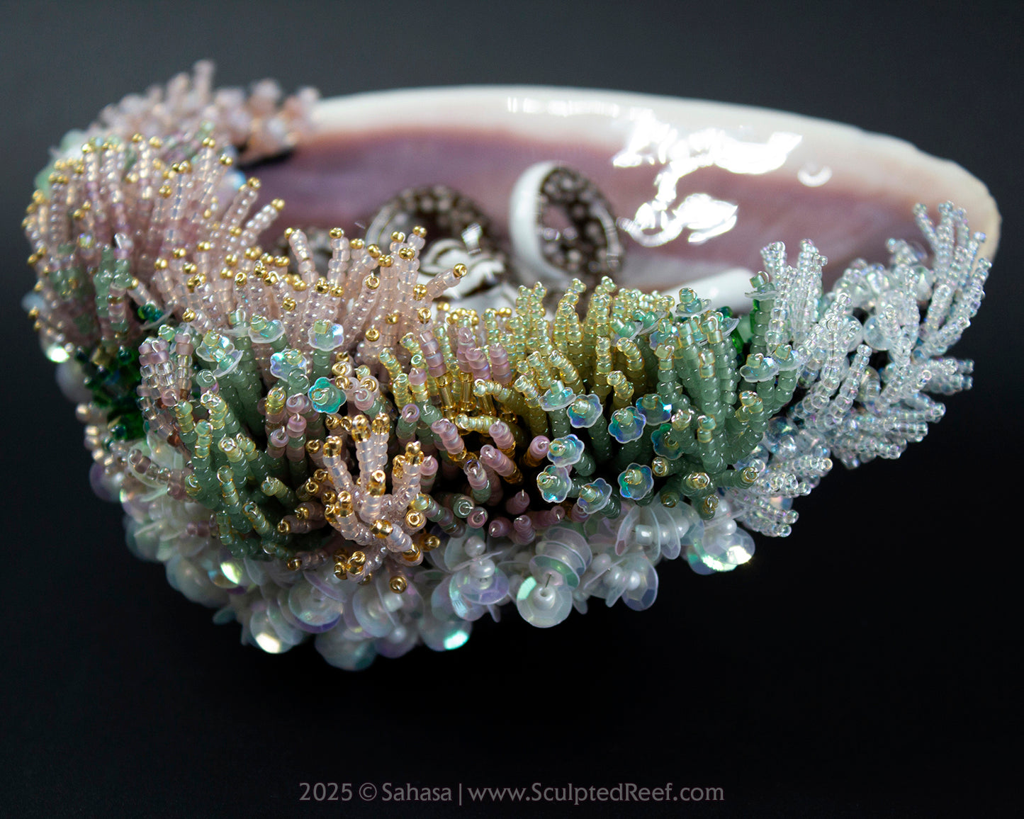 No.16 "Jewel" Sculpted Reef Series - Larger Pacific Striped Octopus Sculpture