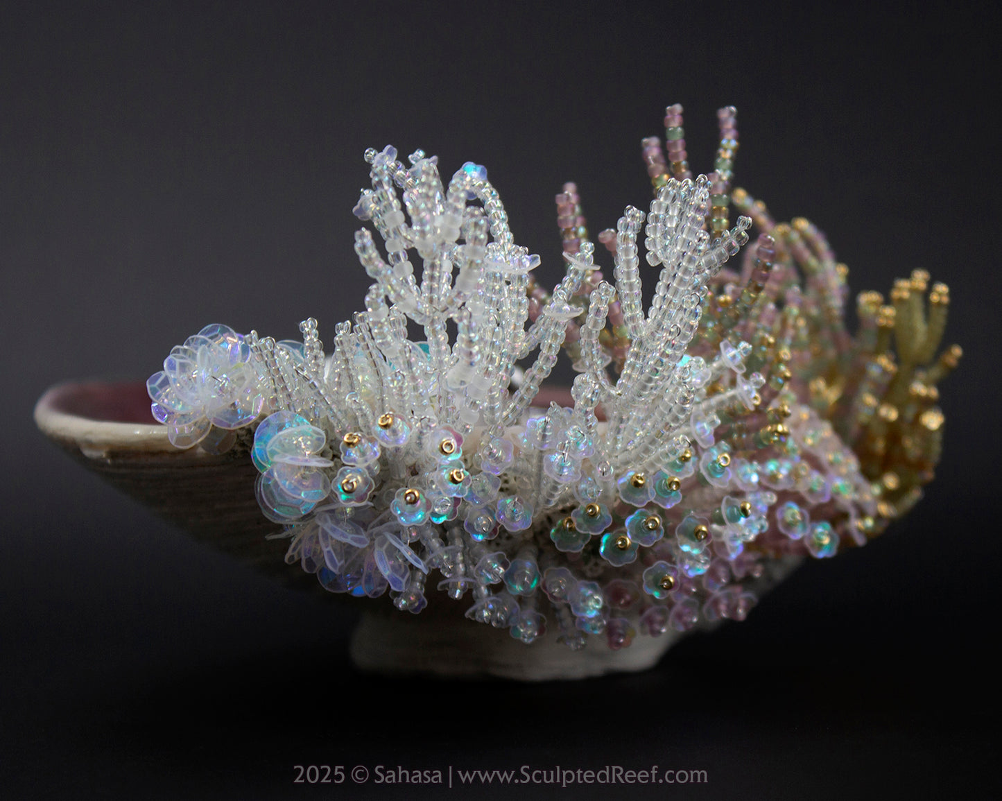No.13 "Hyakinthos" Sculpted Reef Series - Larger Pacific Striped Octopus Sculpture