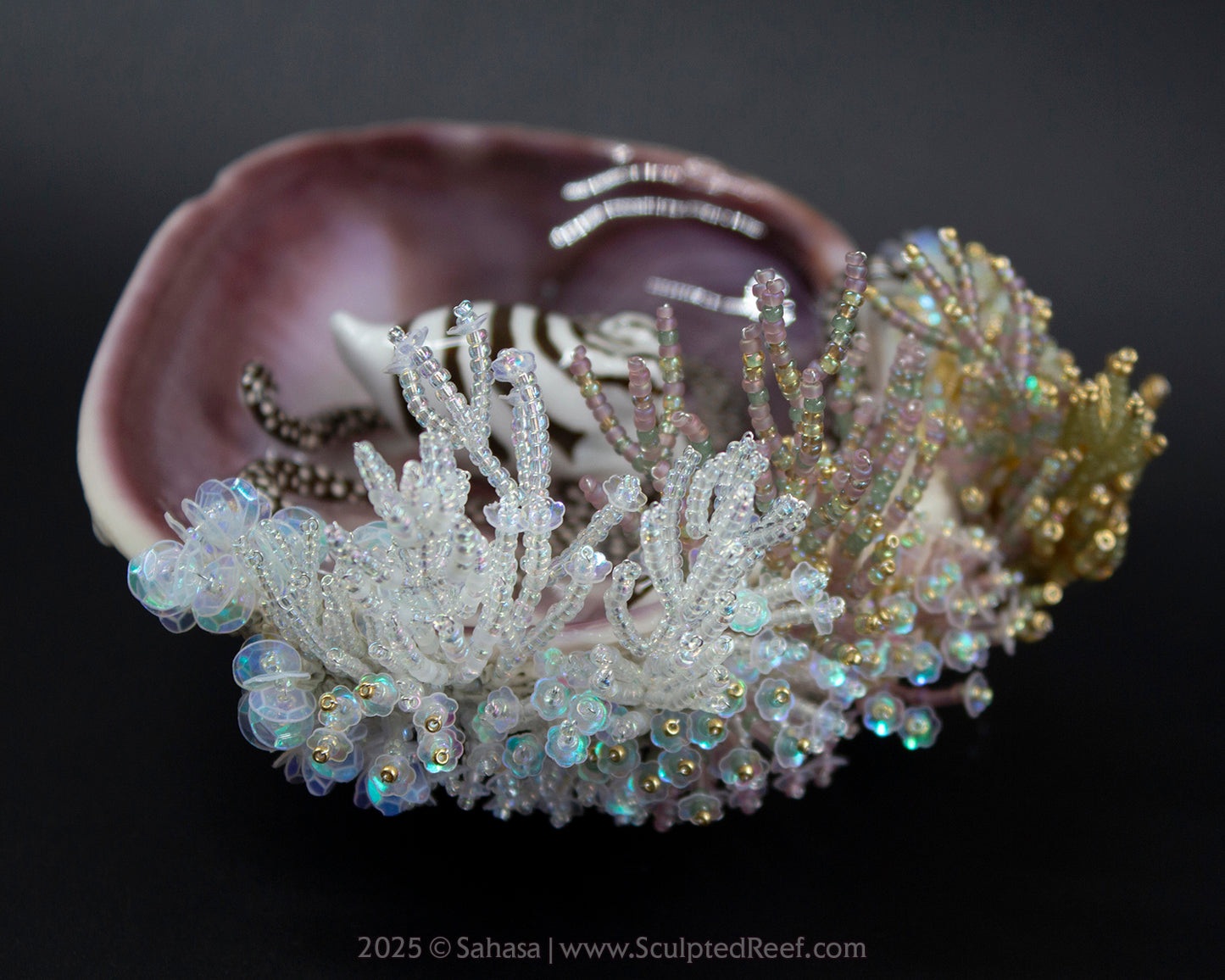 No.13 "Hyakinthos" Sculpted Reef Series - Larger Pacific Striped Octopus Sculpture