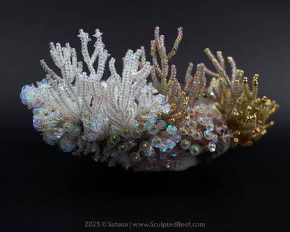 No.13 "Hyakinthos" Sculpted Reef Series - Larger Pacific Striped Octopus Sculpture