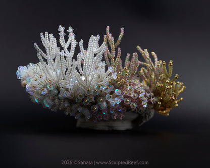 No.13 "Hyakinthos" Sculpted Reef Series - Larger Pacific Striped Octopus Sculpture