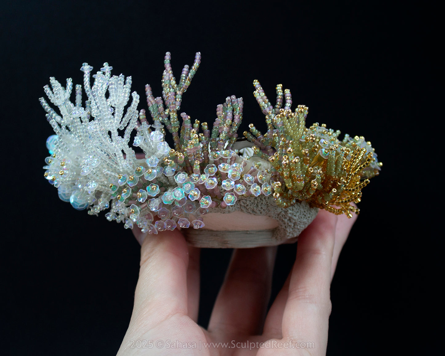 No.13 "Hyakinthos" Sculpted Reef Series - Larger Pacific Striped Octopus Sculpture