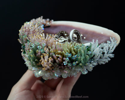No.16 "Jewel" Sculpted Reef Series - Larger Pacific Striped Octopus Sculpture
