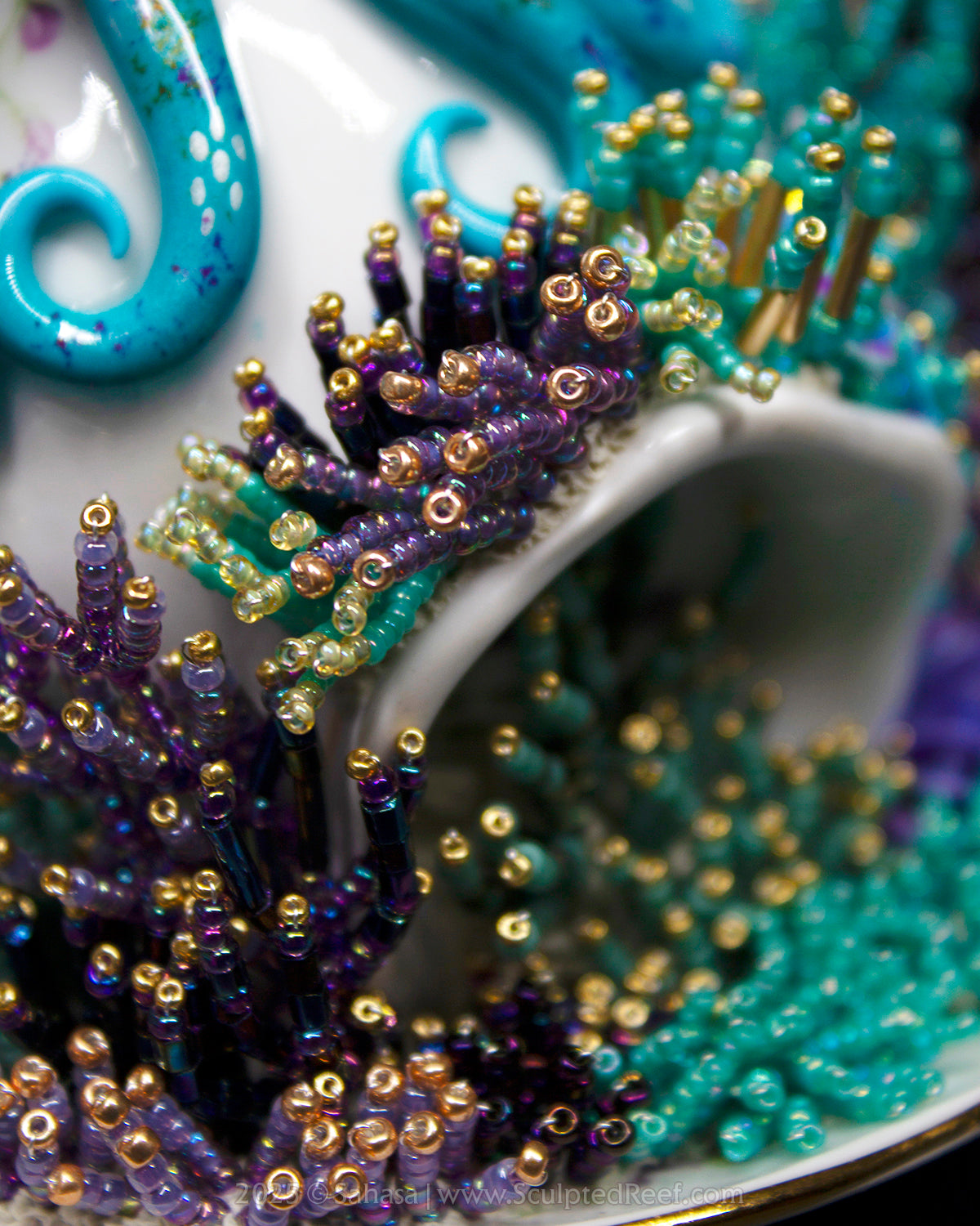 No.17 "Reef Dreams VII" Sculpted Reef Series - Caribbean Reef Octopus Sculpture