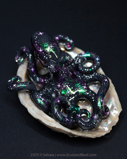 SIDRA - Shelltopus - OOAK Nebula Octopus Sculpture