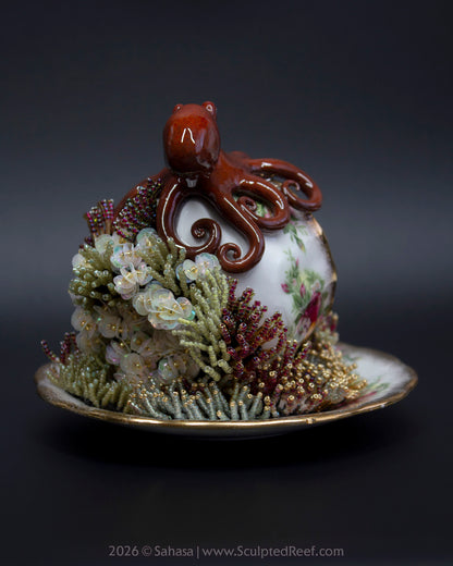 No.20 "Majestic II" Sculpted Reef Series - Giant Pacific Octopus Sculpture