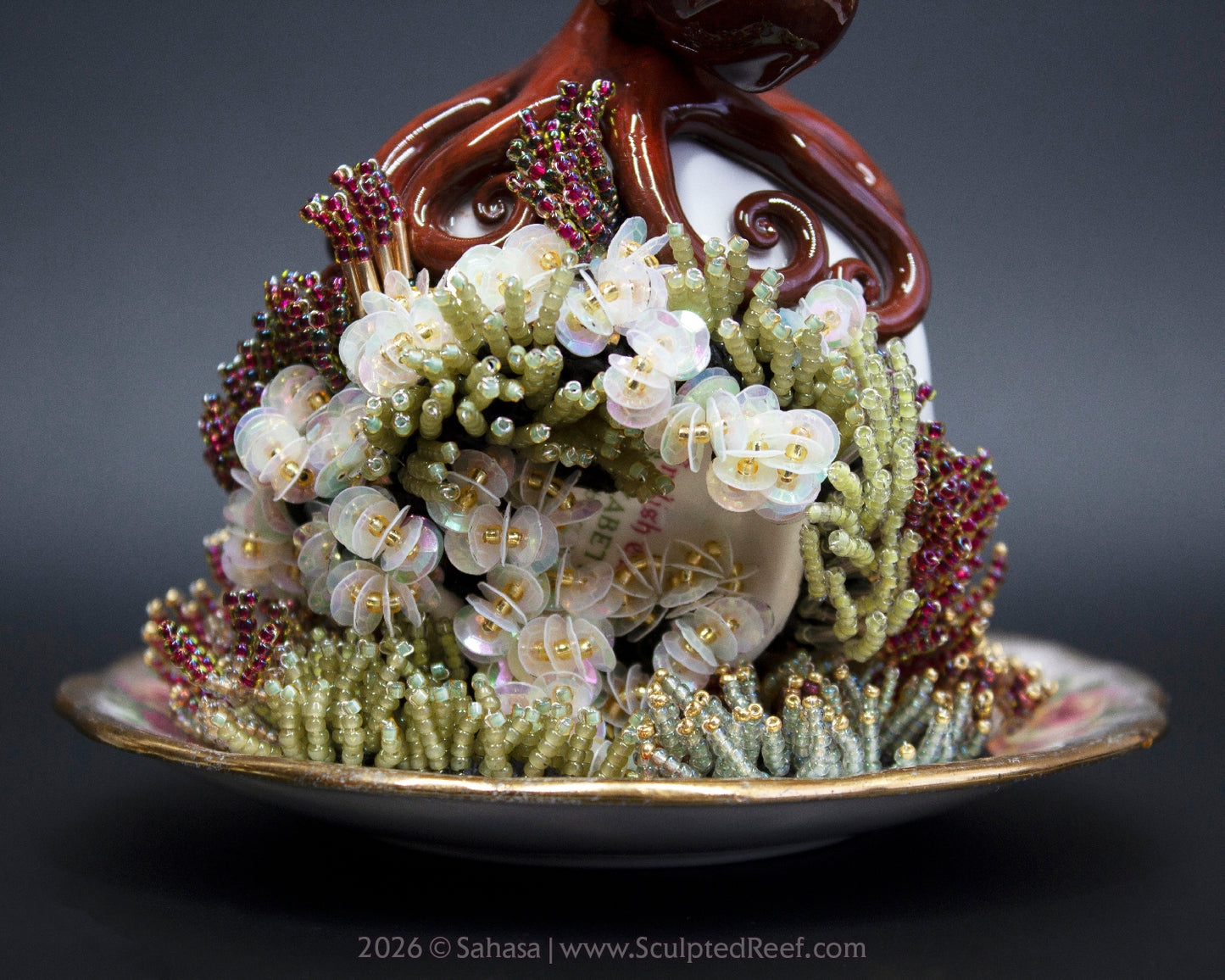 No.20 "Majestic II" Sculpted Reef Series - Giant Pacific Octopus Sculpture